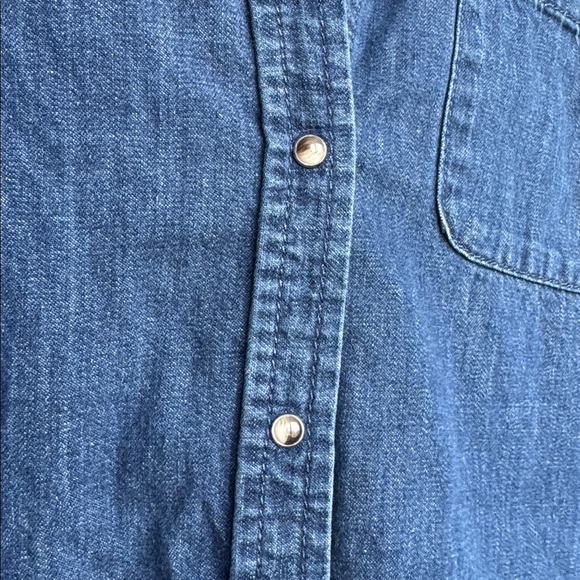 Sezane Tomboy Denim Shirt - Picture 9 of 9